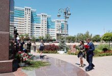 Вице-президент Фонда Гейдара Алиева Лейла Алиева приняла участие в открытии Азербайджанского делового центра в Астрахани (ФОТО)