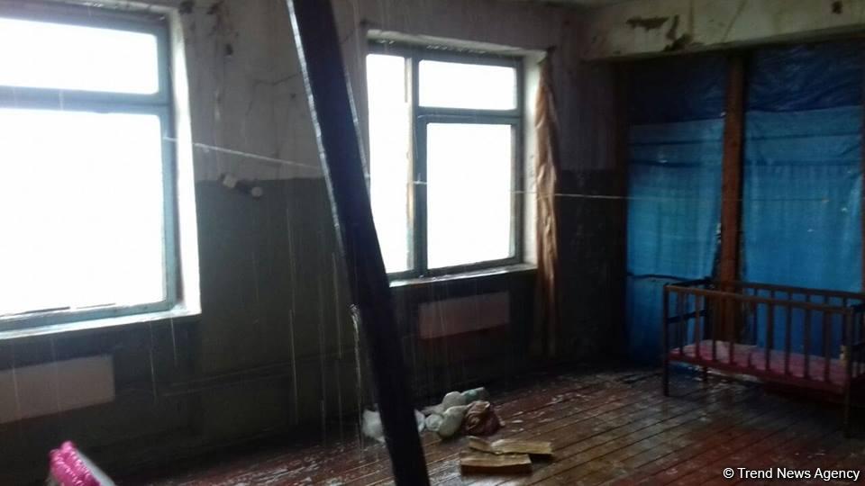 От сильного дождя и града пострадал Исмаиллинский район Азербайджана (ФОТО)