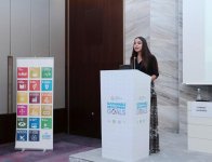 Вице-президент Фонда Гейдара Алиева Лейла Алиева приняла участие в Национальном форуме молодежи, посвященном вопросам окружающей среды (ФОТО)