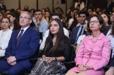 Вице-президент Фонда Гейдара Алиева Лейла Алиева приняла участие в Национальном форуме молодежи, посвященном вопросам окружающей среды (ФОТО)