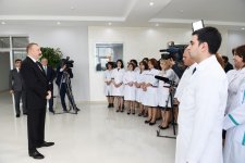 President Aliyev inaugurates Naftalan City Central Hospital (PHOTO)
