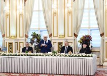 Президент Ильхам Алиев принял участие в ифтаре по случаю священного месяца Рамазан (ФОТО)