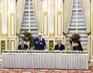 Президент Ильхам Алиев принял участие в ифтаре по случаю священного месяца Рамазан (ФОТО)