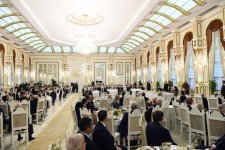 Президент Ильхам Алиев принял участие в ифтаре по случаю священного месяца Рамазан (ФОТО)