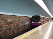 Президент Ильхам Алиев принял участие в открытии станции метро "Сахиль" после капремонта и реконструкции (ФОТО)