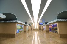 Президент Ильхам Алиев принял участие в открытии станции метро "Сахиль" после капремонта и реконструкции (ФОТО)