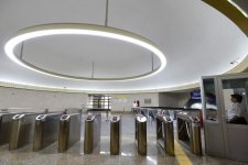 Президент Ильхам Алиев принял участие в открытии станции метро "Сахиль" после капремонта и реконструкции (ФОТО)