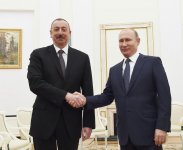 President Aliyev: Azerbaijan-Russia political interaction at very high level (PHOTO)