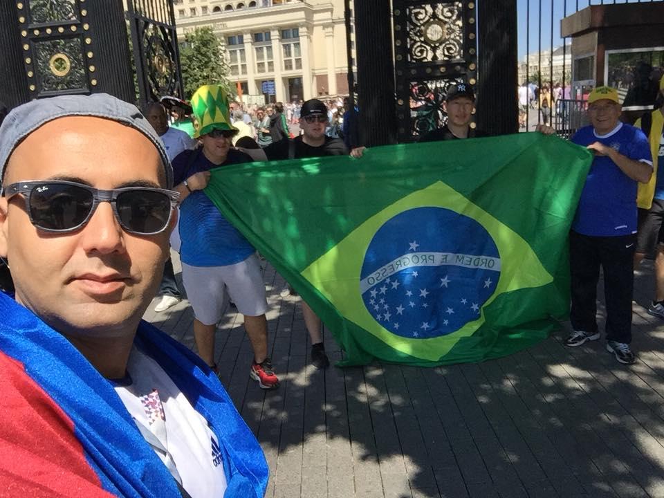 Азербайджанcкие болельщики на чемпионате мира по футболу в России (ФОТО)