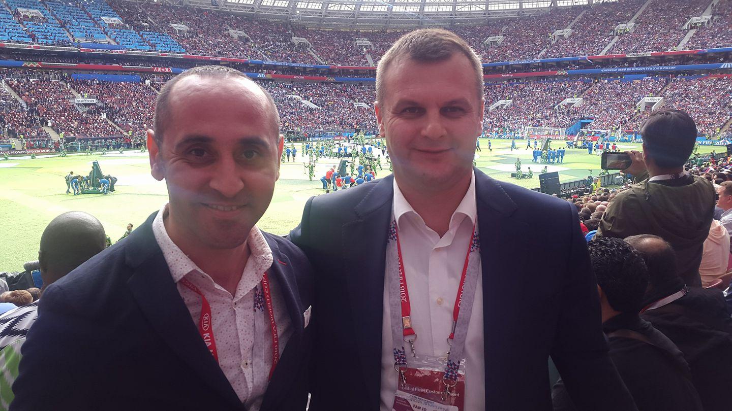 Азербайджанcкие болельщики на чемпионате мира по футболу в России (ФОТО)