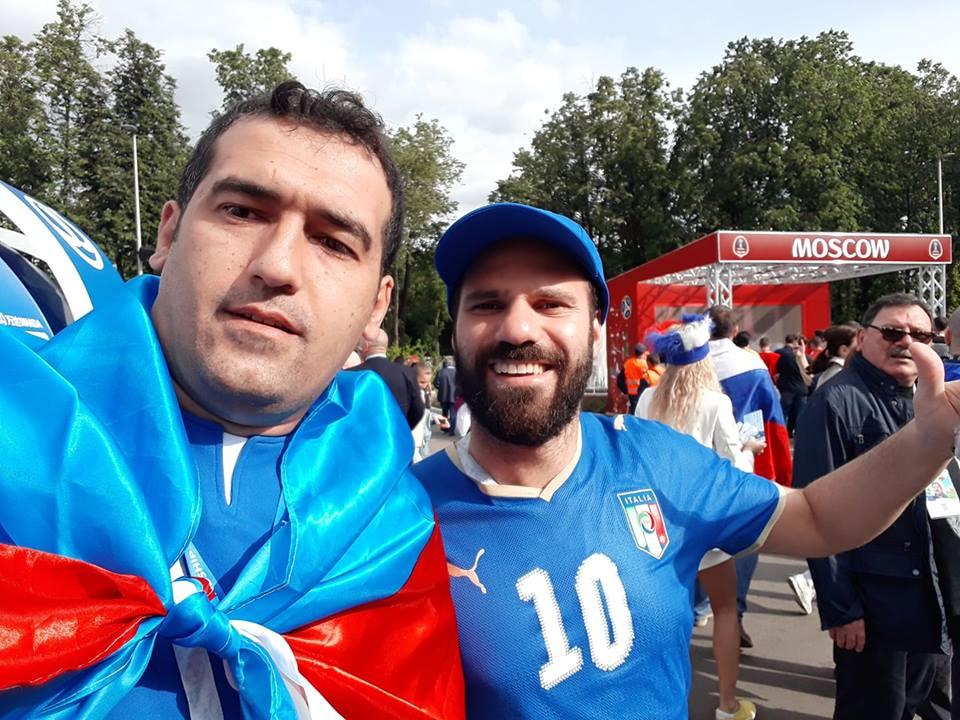 Азербайджанcкие болельщики на чемпионате мира по футболу в России (ФОТО)