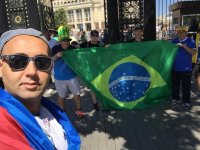Азербайджанcкие болельщики на чемпионате мира по футболу в России (ФОТО)
