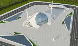 Оригинальный проект современной Белой мечети в Баку от выпускника британского вуза (ФОТО)