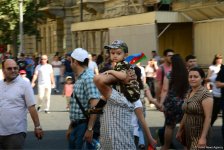 Празднование Дня Вооруженных сил и 100-летия создания ВС Азербайджана (ФОТО)