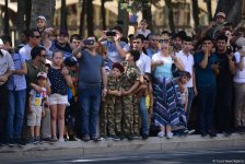 Празднование Дня Вооруженных сил и 100-летия создания ВС Азербайджана (ФОТО)
