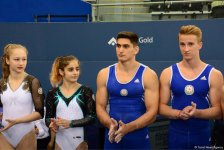 Прошло награждение призеров Первенства Азербайджана и Чемпионата Баку по спортивной гимнастике (ФОТО)