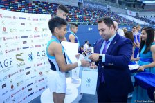 Прошло награждение призеров Первенства Азербайджана и Чемпионата Баку по спортивной гимнастике (ФОТО)
