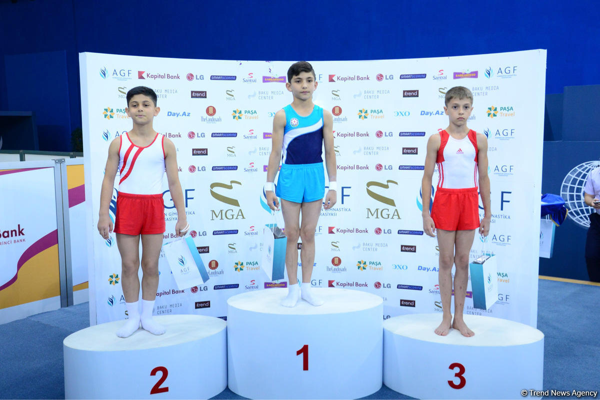 Прошло награждение призеров Первенства Азербайджана и Чемпионата Баку по спортивной гимнастике (ФОТО)