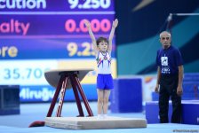 Стартовал второй день соревнований Первенства Азербайджана и Чемпионата Баку по спортивной гимнастике (ФОТО)