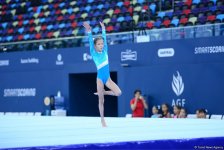 Стартовал второй день соревнований Первенства Азербайджана и Чемпионата Баку по спортивной гимнастике (ФОТО)