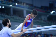 Стартовал второй день соревнований Первенства Азербайджана и Чемпионата Баку по спортивной гимнастике (ФОТО)