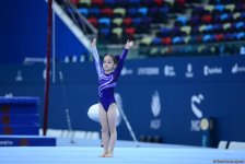 Стартовал второй день соревнований Первенства Азербайджана и Чемпионата Баку по спортивной гимнастике (ФОТО)