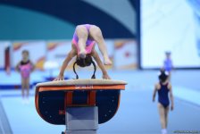 Стартовал второй день соревнований Первенства Азербайджана и Чемпионата Баку по спортивной гимнастике (ФОТО)