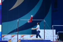 Стартовал второй день соревнований Первенства Азербайджана и Чемпионата Баку по спортивной гимнастике (ФОТО)