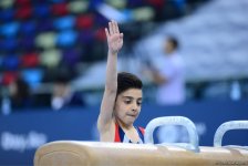 Стартовал второй день соревнований Первенства Азербайджана и Чемпионата Баку по спортивной гимнастике (ФОТО)