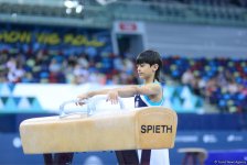 Стартовал второй день соревнований Первенства Азербайджана и Чемпионата Баку по спортивной гимнастике (ФОТО)