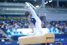 Стартовал второй день соревнований Первенства Азербайджана и Чемпионата Баку по спортивной гимнастике (ФОТО)