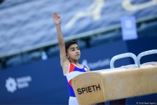 Стартовал второй день соревнований Первенства Азербайджана и Чемпионата Баку по спортивной гимнастике (ФОТО)