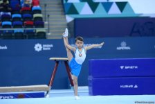 Стартовал второй день соревнований Первенства Азербайджана и Чемпионата Баку по спортивной гимнастике (ФОТО)