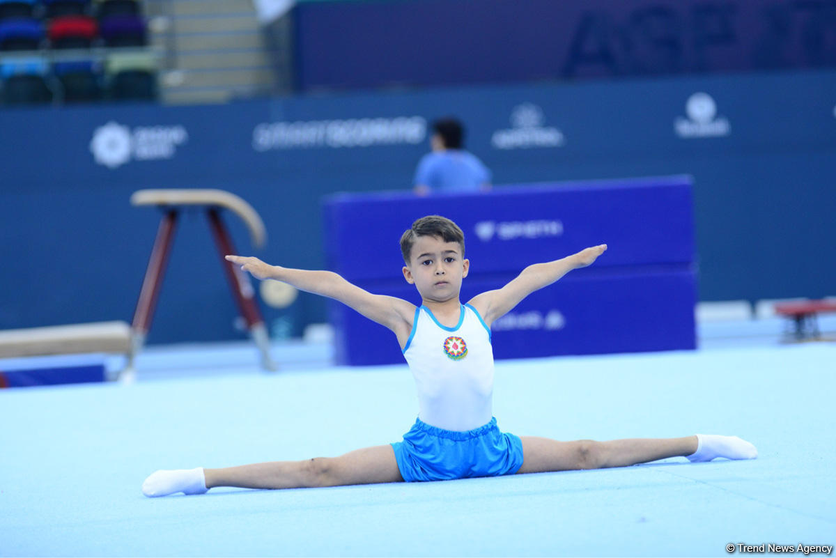 Стартовал второй день соревнований Первенства Азербайджана и Чемпионата Баку по спортивной гимнастике (ФОТО)