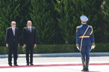 В Баку состоялась церемония официальной встречи Президента Турции (ФОТО)