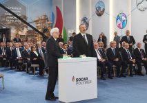 Presidents of Azerbaijan, Italy attend opening of polypropylene plant in Sumgait city (PHOTO)