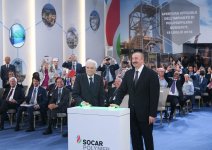 Presidents of Azerbaijan, Italy attend opening of polypropylene plant in Sumgait city (PHOTO)