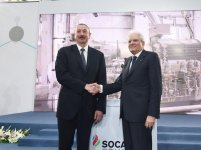 Presidents of Azerbaijan, Italy attend opening of polypropylene plant in Sumgait city (PHOTO)