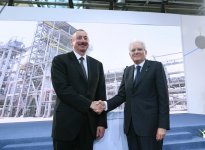Presidents of Azerbaijan, Italy attend opening of polypropylene plant in Sumgait city (PHOTO)