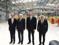 Presidents of Azerbaijan, Italy attend opening of polypropylene plant in Sumgait city (PHOTO)