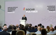 Presidents of Azerbaijan, Italy attend opening of polypropylene plant in Sumgait city (PHOTO)