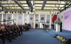 Presidents of Azerbaijan, Italy attend opening of polypropylene plant in Sumgait city (PHOTO)