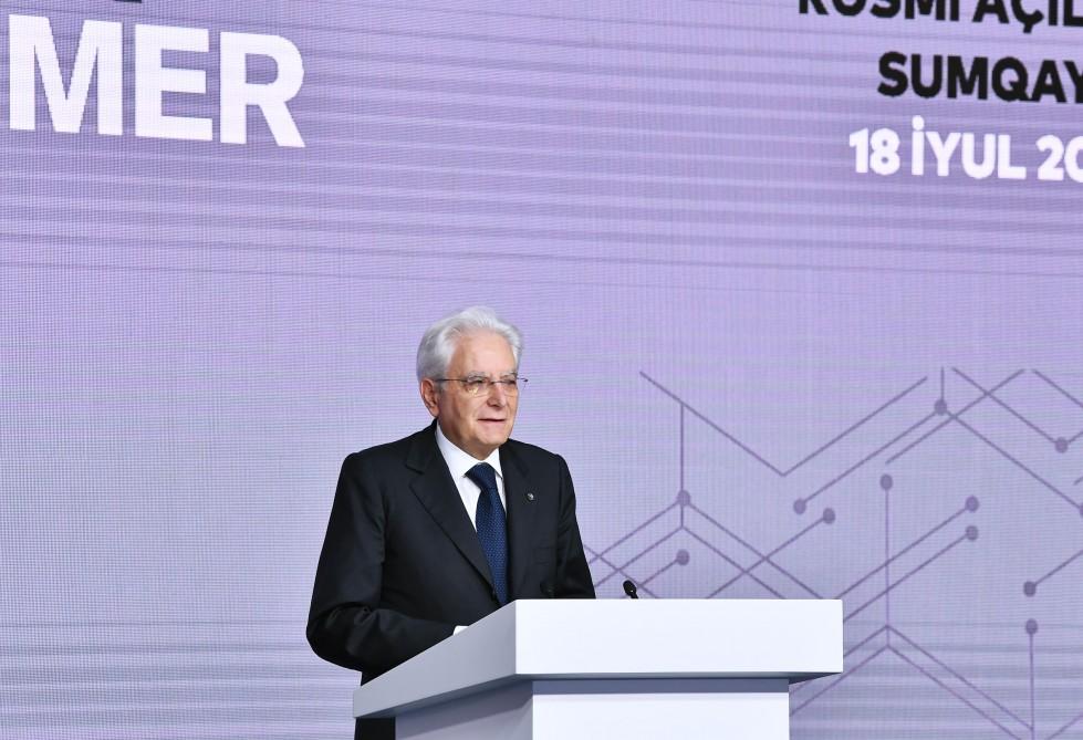 Серджо Маттарелла: Сотрудничество между Азербайджаном и Италией имеет высокий потенциал