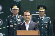 В Габале открылся военно-патриотический лагерь волонтеров (ФОТО)