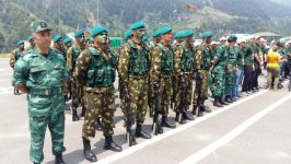 В Габале открылся военно-патриотический лагерь волонтеров (ФОТО)