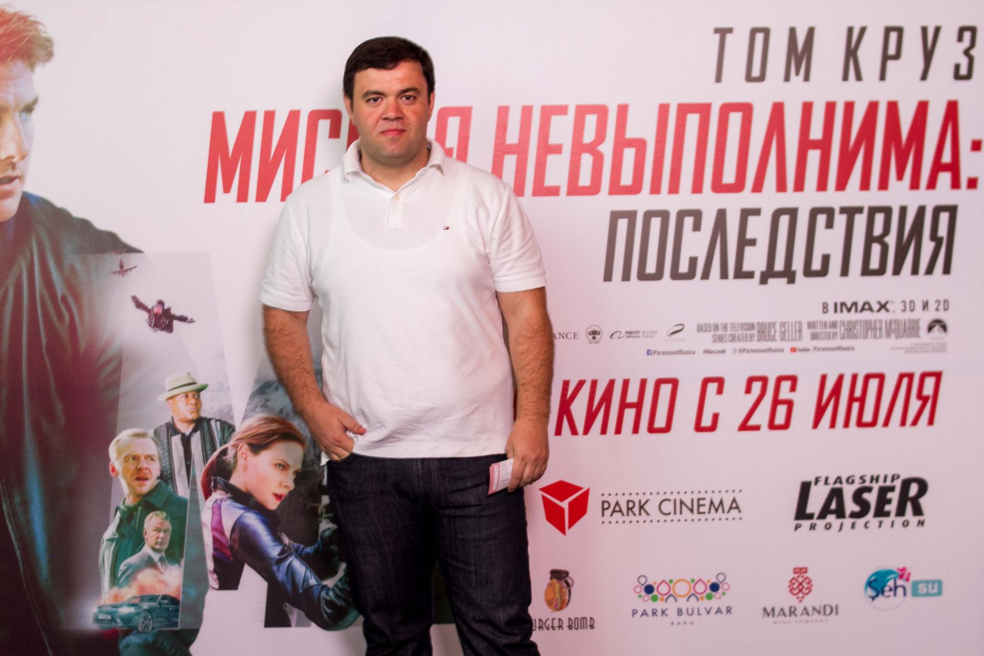 Миссия c Томом Крузом в Баку всегда выполнима (ФОТО)