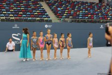 Прошла церемония награждения призеров первого дня Чемпионата Азербайджана по художественной гимнастике (ФОТО)