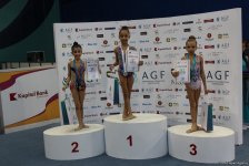 Прошла церемония награждения призеров первого дня Чемпионата Азербайджана по художественной гимнастике (ФОТО)