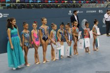 Прошла церемония награждения призеров первого дня Чемпионата Азербайджана по художественной гимнастике (ФОТО)