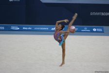 Стартовал второй день XXV Чемпионата Азербайджана и Первенства Баку по художественной гимнастике (ФОТО)